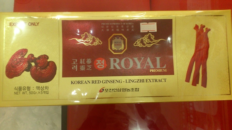 Cao hồng sâm-linh chi Royal_Korean red ginseng Lingzhi extract