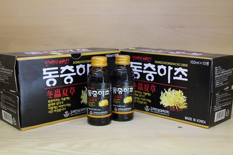 Nước đông trùng chai 100ml_Dongchoonghacho drink