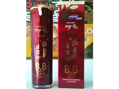 BB Cream hồng sâm SPF45 (Nền - dưỡng - chống nắng) My Gold