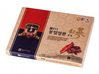 Hồng sâm lát tẩm mật ong - sliced Korean red ginseng with honey