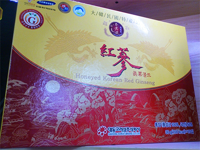 Hồng sâm mật ong 10 củ Daedong - Honeyed Korean Red Ginseng Gold