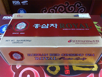 Trà hồng sâm Royal 30 gói